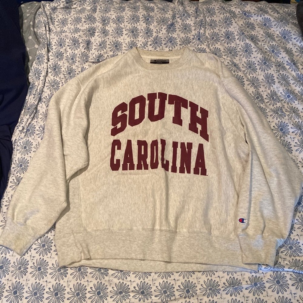 UNIVERSITY OF SOUTH CAROLINA CHAMPION COLLEGIATE CREWNECK SWEATSHIRT